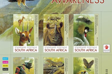 Gansbaai Stamps raise awareness of illegal animal trade_1